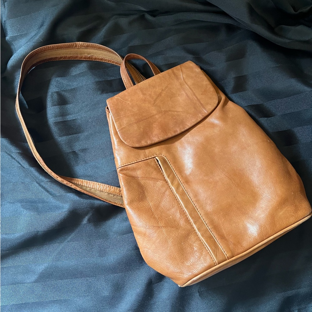Leather Backpack